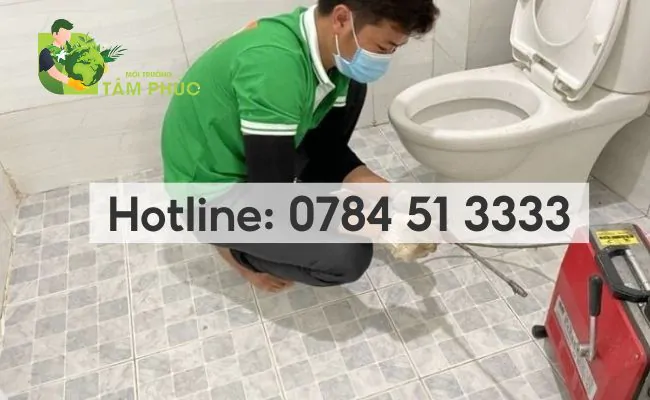 thông bồn cầu nghẹt tại Nhơn Trạch