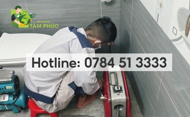 thông bồn cầu nghẹt tại Vĩnh Cửu