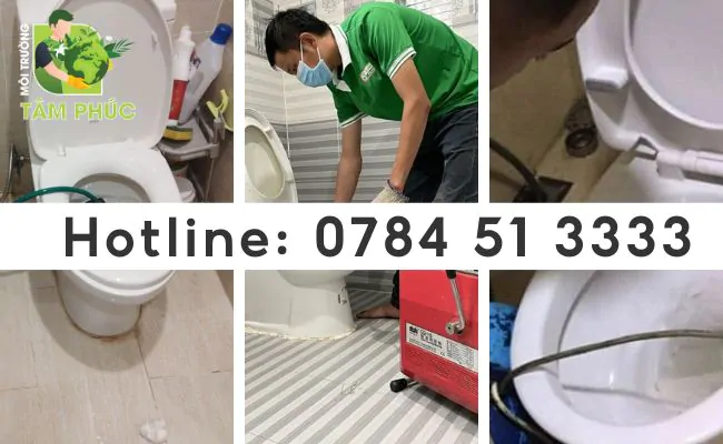 thông bồn cầu nghẹt tại Gò Công Đông