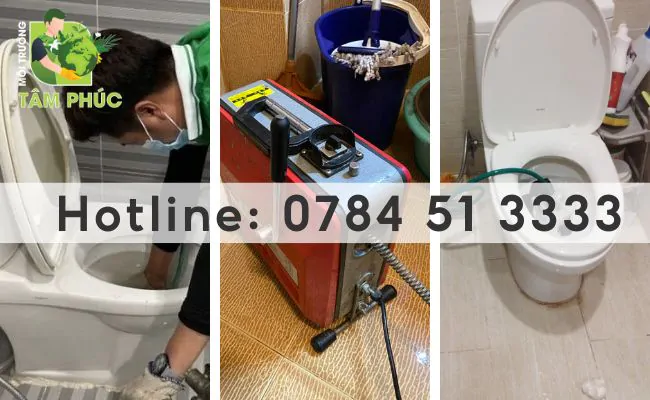 thông bồn cầu nghẹt tại Tân Phú Đông