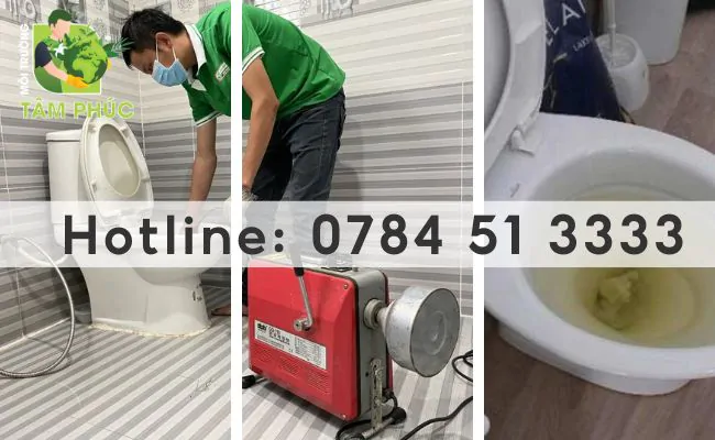 thông bồn cầu nghẹt tại Tân Phú Đông