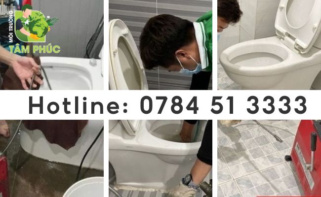 thông bồn cầu nghẹt tại Tân Phước