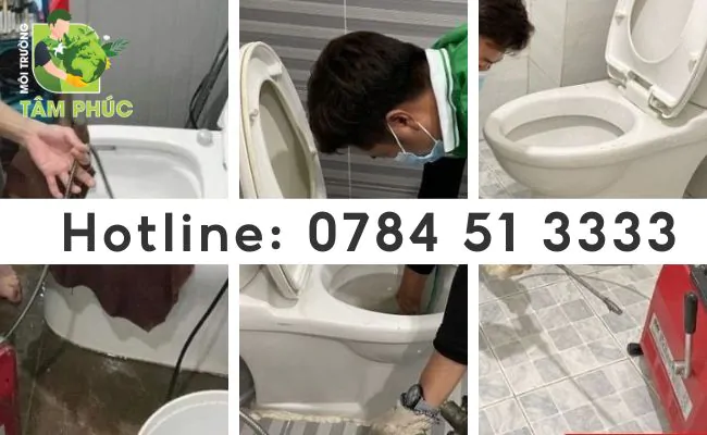 thông bồn cầu nghẹt tại Tân Phước