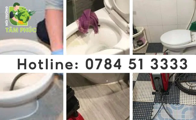 thông bồn cầu nghẹt tại Cái Bè