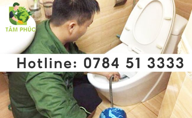 thông bồn cầu nghẹt tại Cái Bè