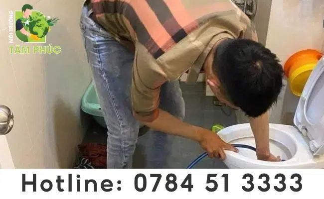 thông tắc bồn cầu tại Kiến Thụy