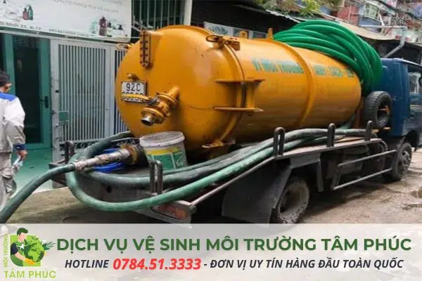 Đơn vị hút bể phốt Bắc Ninh chuyên nghiệp - Môi trường Tâm Phúc