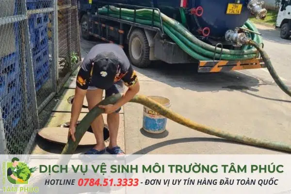 Quy trình xử lý của đơn vị hút bể phốt Bắc Ninh chuyên nghiệp