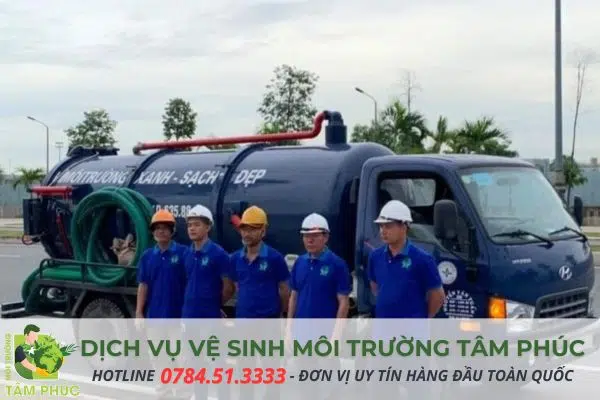 Quy trình của đơn vị hút bể phốt Hải Dương chuyên nghiệp