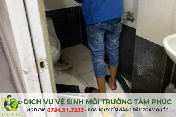 Đơn vị hút bể phốt Thái Nguyên đáng tin cậy - Môi trường Tâm Phúc