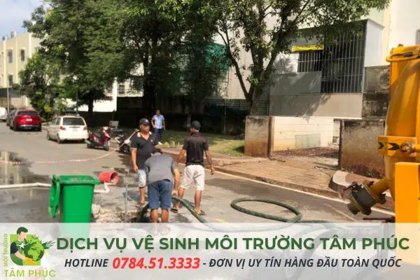 Đơn vị hút bể phốt Thái Nguyên đáng tin cậy - Tấn Phát