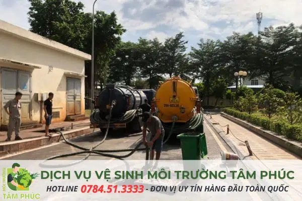 Đơn vị hút bể phốt Thái Nguyên đáng tin cậy - Sài Gòn Xanh