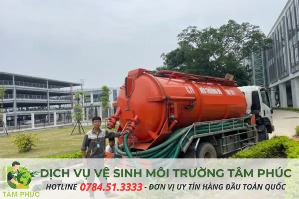 Đơn vị hút bể phốt Thái Nguyên đáng tin cậy - Xanh Group