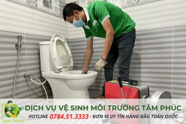 Đơn vị thông bồn cầu nghẹt Bạc Liêu - Vệ Sinh Môi Trường Nhật Quang