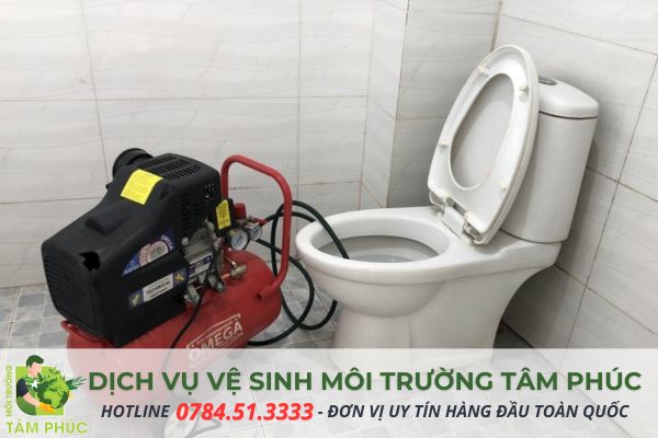 Quy trình xử lý thông tắc bồn cầu Quảng Ninh chuyên nghiệp