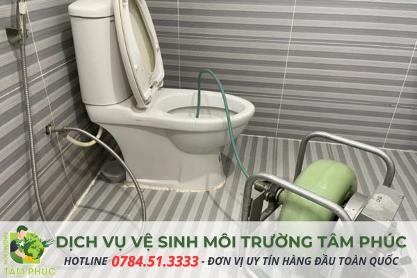 Quy trình 5 bước của đơn vị thông tắc bồn cầu Thái Bình chuyên nghiệp