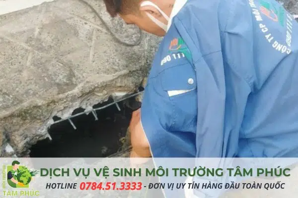 Môi trường Tâm Phúc chuyên cung cấp dịch vụ thông tắc bồn cầu Thái Nguyên chuyên nghiệp