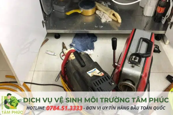 Đơn vị thông tắc cống Bắc Ninh uy tín - Môi trường Tâm Phúc