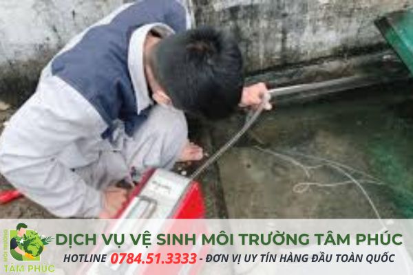 Môi trường Tâm Phúc chuyên cung cấp dịch vụ thông tắc cống Hải Dương chuyên nghiệp