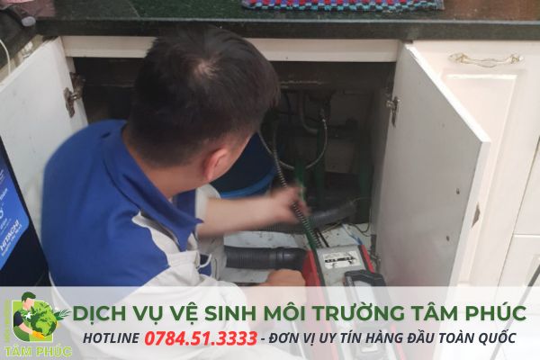 Đơn vị thông tắc cống Hải Phòng