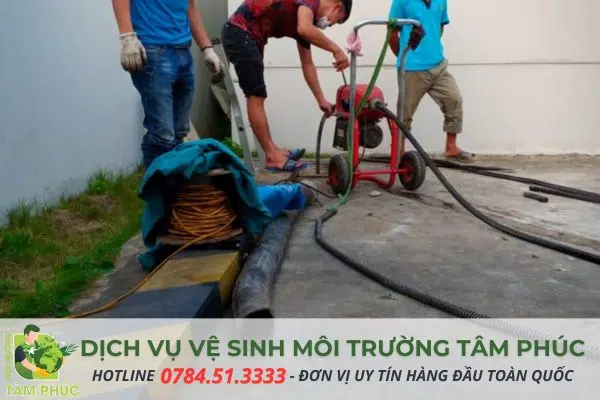 Đơn vị thông tắc cống Lào Cai