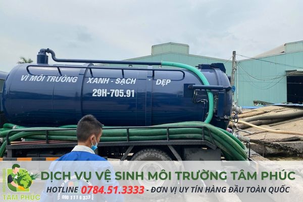 đơn vị hút hầm cầu Bình Phước