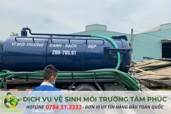 đơn vị hút hầm cầu Bình Phước