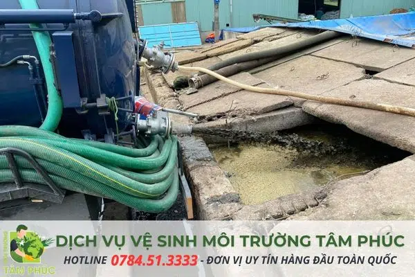 đơn vị hút hầm cầu Bình Phước