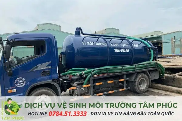 đơn vị hút hầm cầu Bình Phước