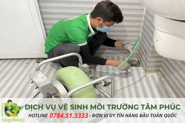 Đơn vị thông cống nghẹt Long An