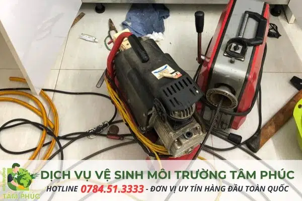 Đơn vị thông cống nghẹt Long An