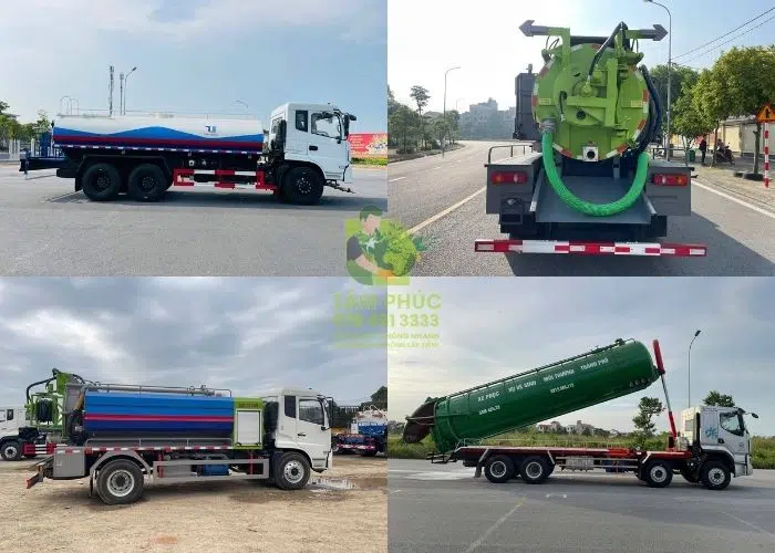 Báo giá hút hầm cầu mới nhất 2026, đơn vị uy tín, BH 5 năm 13 xe-hut-ham-cau-tam-phuc