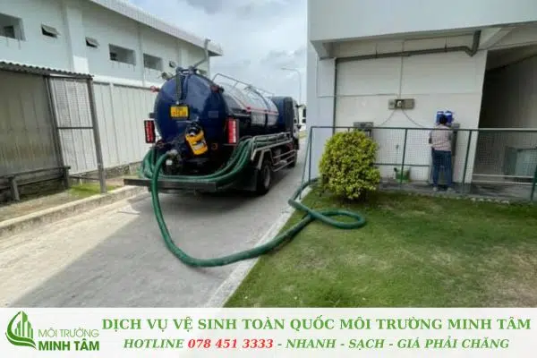 hút hầm cầu tại Hoà Hiệp Bắc