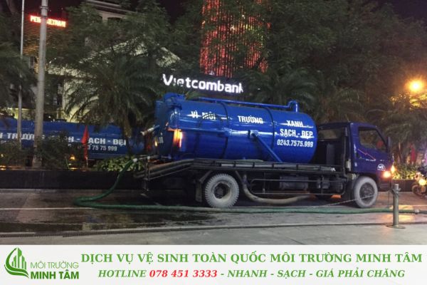hút hầm cầu tại Hoà Hiệp Bắc