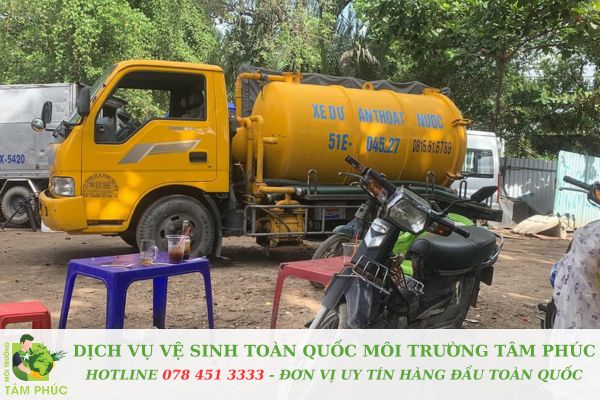 Hút hầm cầu tại Hoà Khê