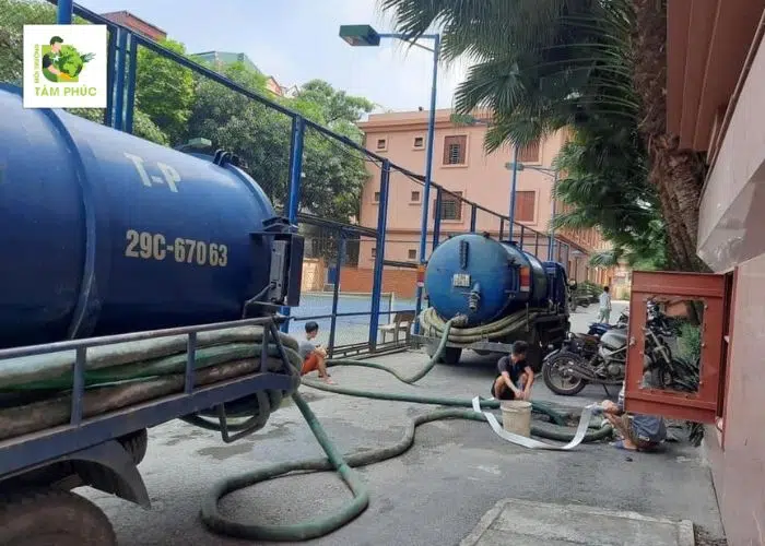 Hút Hầm Cầu Tại Hòa Lạc Uy Tín, Nhanh Chóng - Tâm Phúc 5 hut ham cau tai hoa lac 1 -