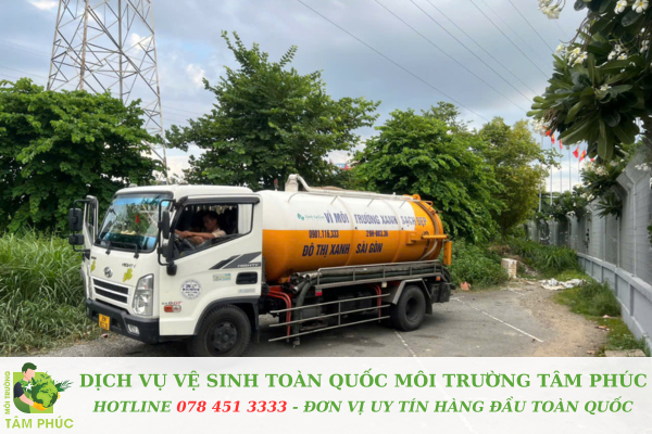 hút hầm cầu tại Khuê Mỹ