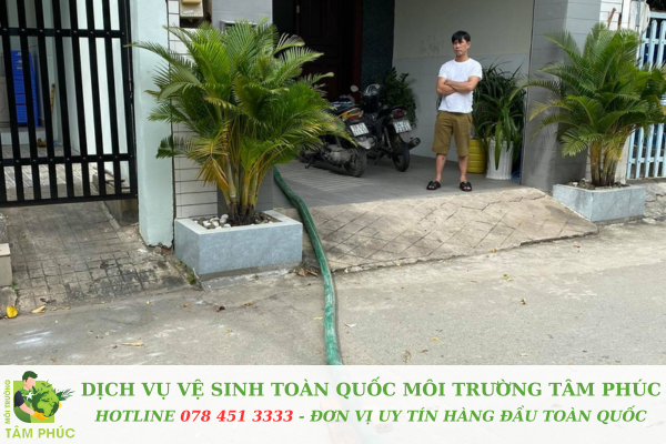 hút hầm cầu tại Khuê Mỹ