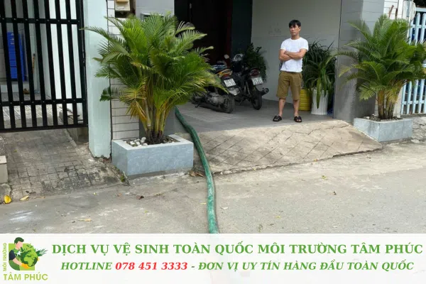hút hầm cầu tại Khuê Mỹ