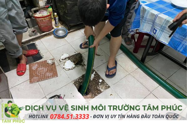Hút Hầm Cầu tại Long Xuyên Đông 