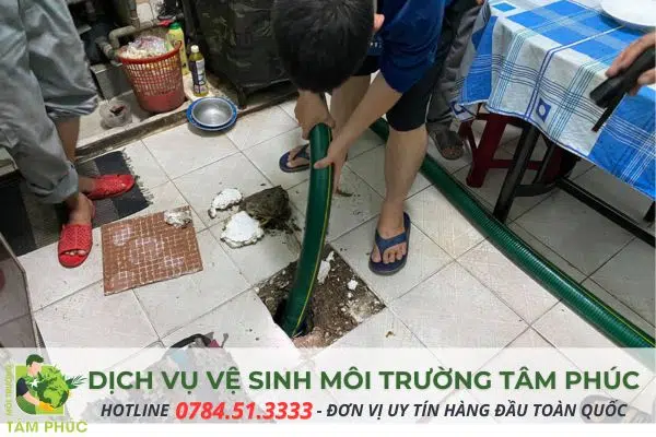 Hút Hầm Cầu tại Long Xuyên Đông 