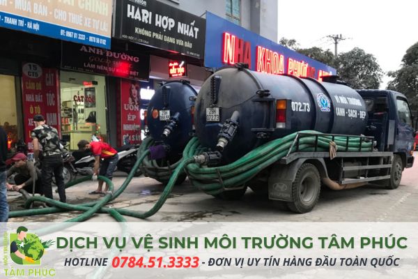 Hút Hầm Cầu tại Long Xuyên Đông