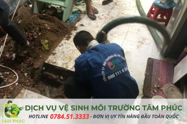 Hút hầm cầu tại Long Xuyên Tây