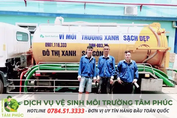 Hút hầm cầu Long Xuyên Tây