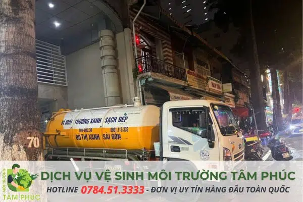 Hút hầm cầu Long Xuyên Tây