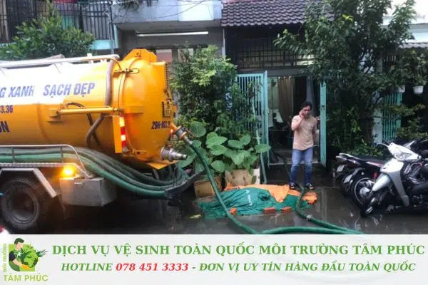 hút hầm cầu tại Nại Hiên Đông