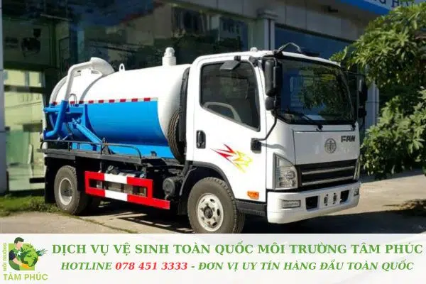 hút hầm cầu tại Tam Thuận