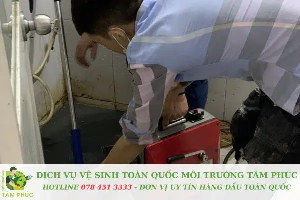 hút hầm cầu tại Thạc Gián