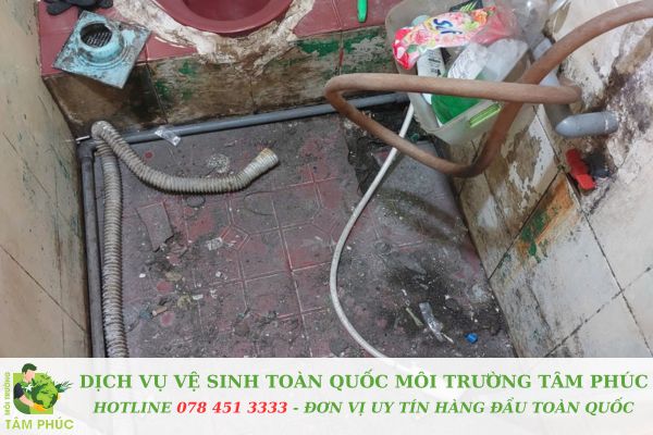 hút hầm cầu tại Thạc Gián
