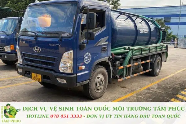 Hút hầm cầu tại Thanh Khê Đông